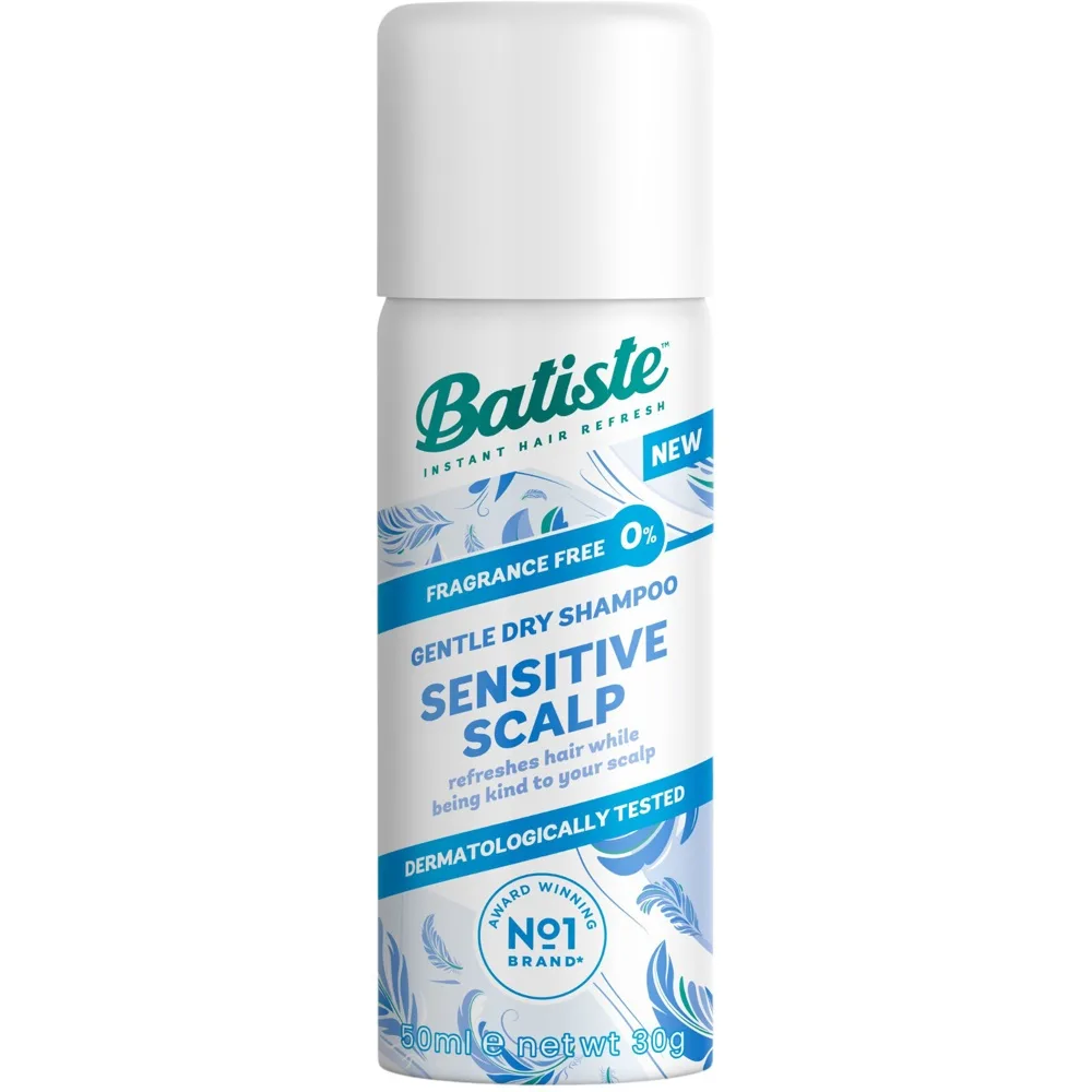 Batiste Sensitive kuivashampoo herkälle hiuspohjalle 50 ml