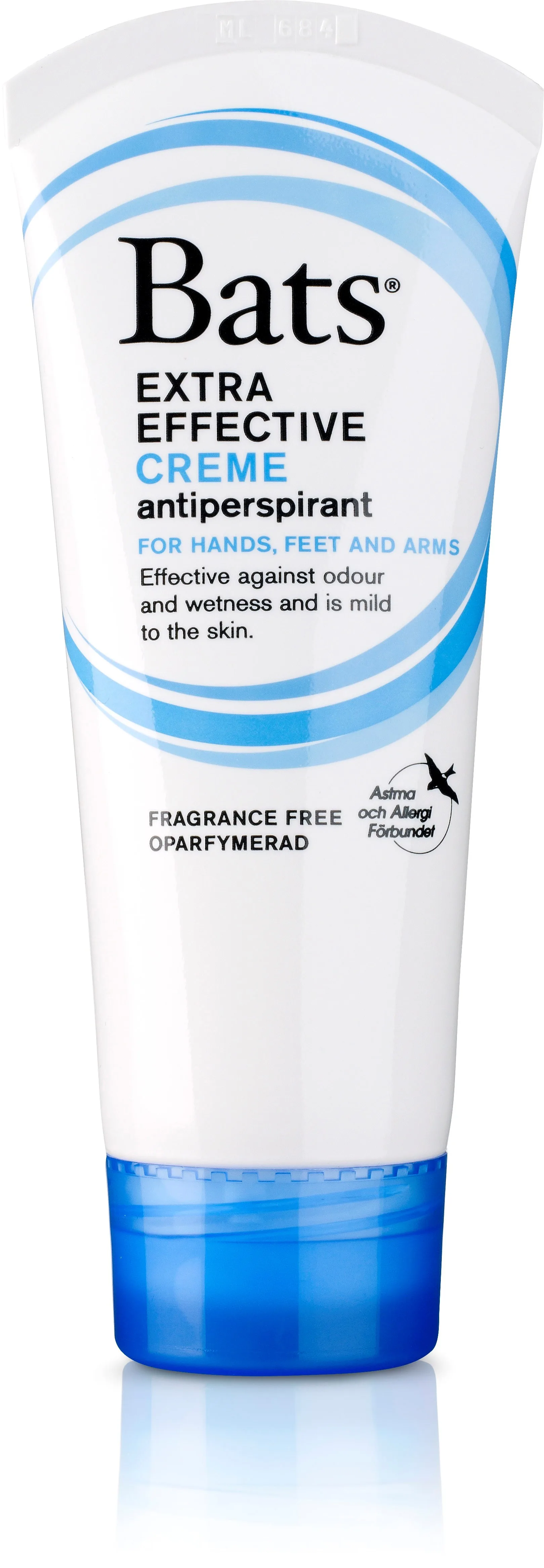 Bats Extra Effective Crème Antiperspirant Unperfumed - 60 ml
