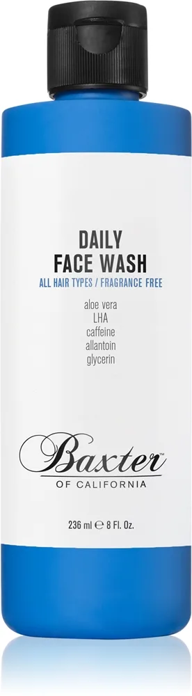 Baxter of California Daily Face Wash rensende opløsning til ansigt 236 ml