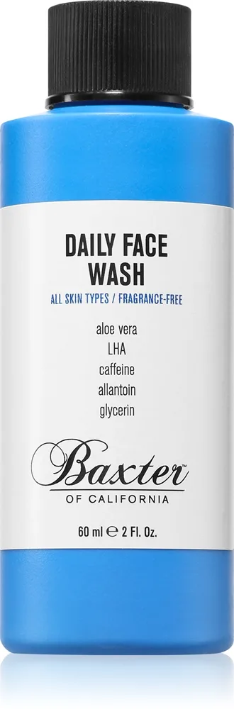 Baxter Of California Daily Face Wash, Rejsestørrelse, 60 ml.