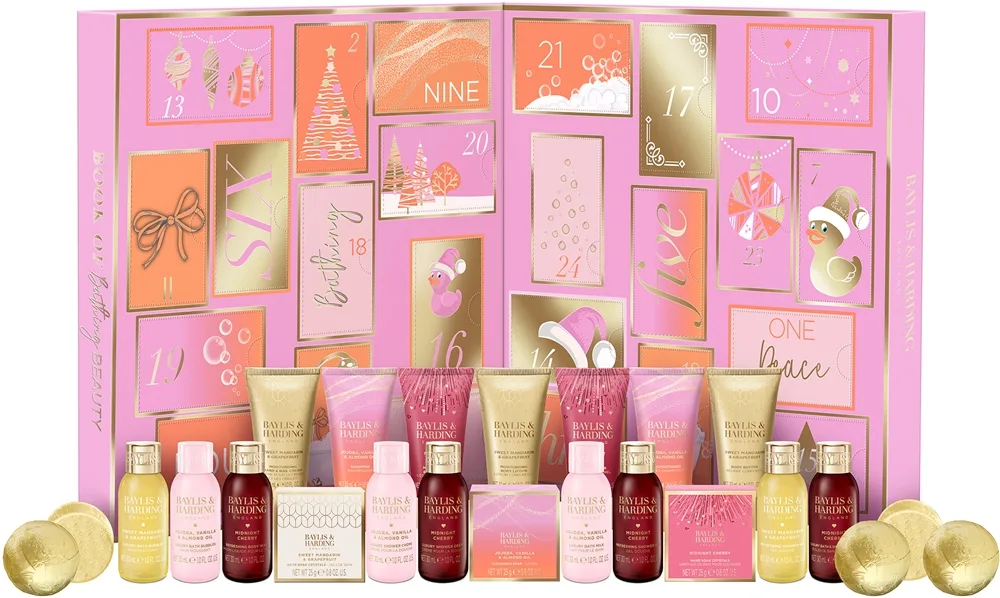 Baylis & Harding 24 Days of Beauty Jojoba, Vanilla & Almond Oil Julkalender