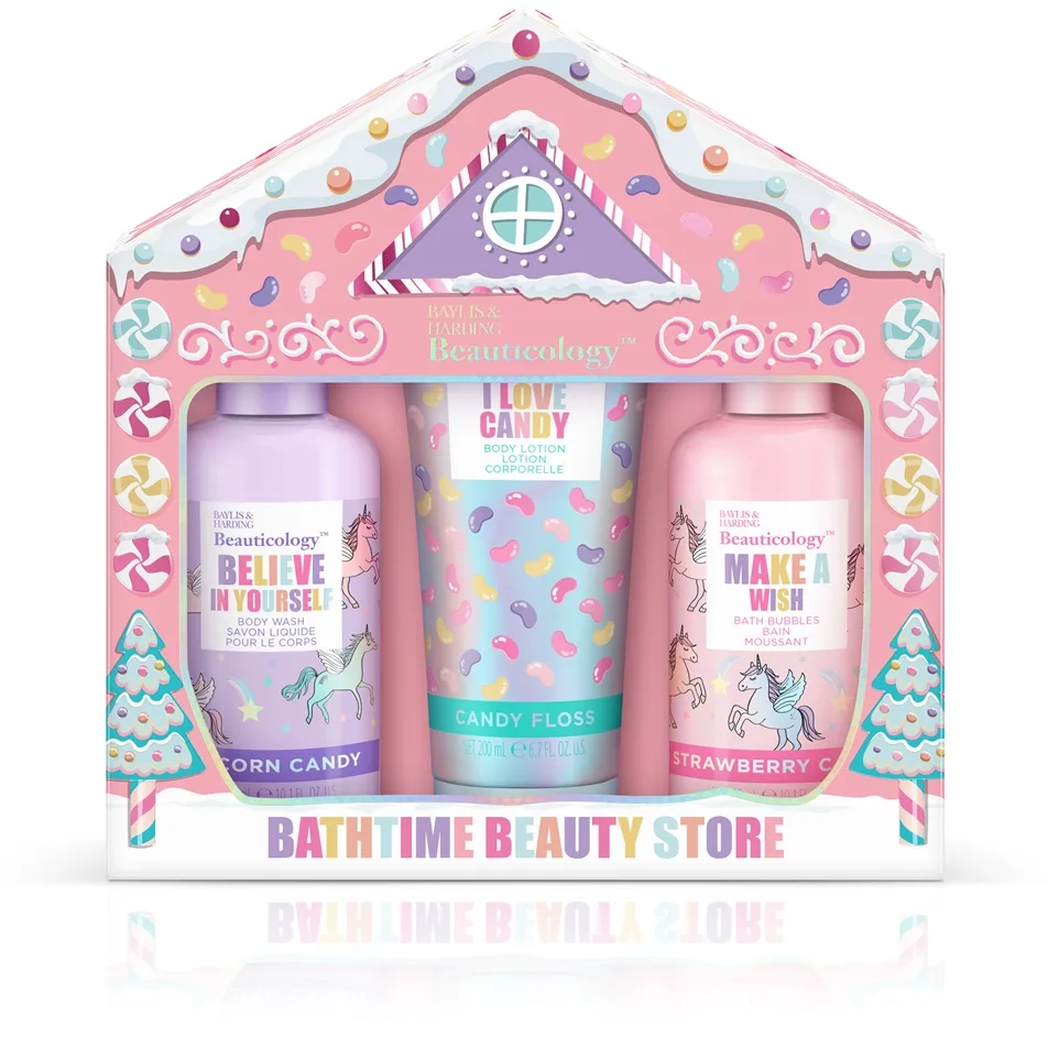 Baylis & Harding Beauticology Sprinkled With Love Gavesæt til bad til børn