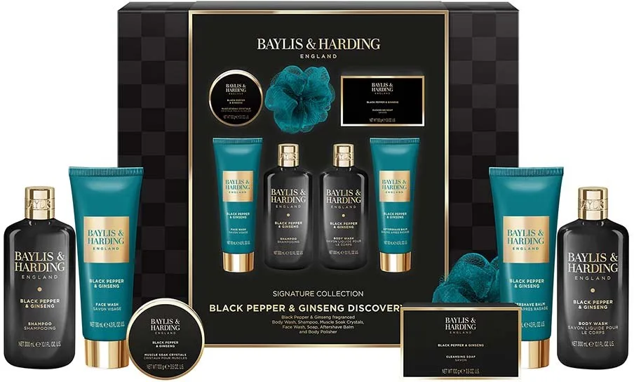 Baylis & Harding Black Pepper & Ginseng Men's Discovery Gift Set