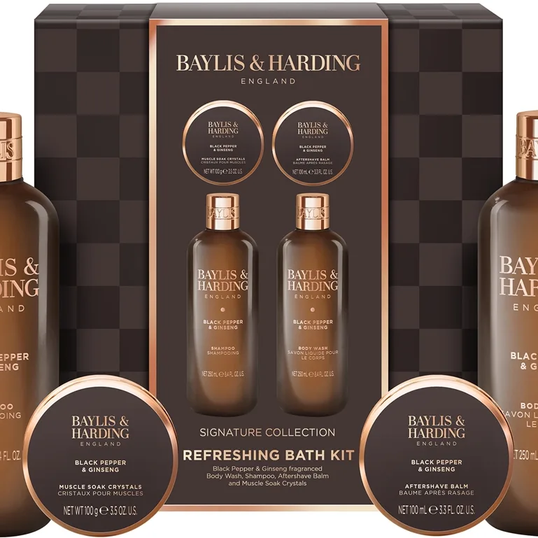 Baylis & Harding Black Pepper & Ginseng Presentförpackning för badkaret för män