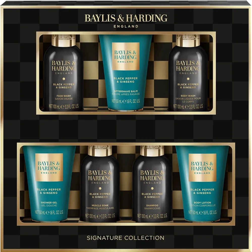 Baylis & Harding Black Pepper & Ginseng lahjasetti miehille