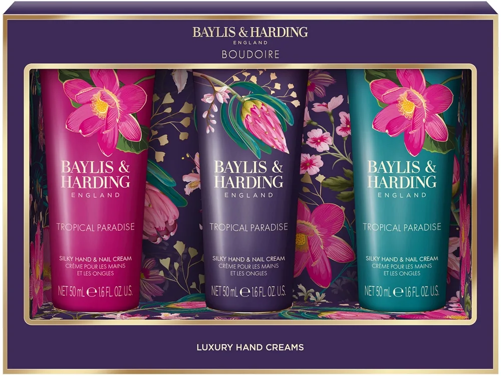 Baylis & Harding Boudoire Tropical Paradise lahjasetti käsiin