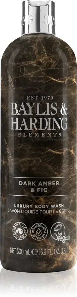 Baylis & Harding Elements Dark Amber & Fig Body Wash 500 ml