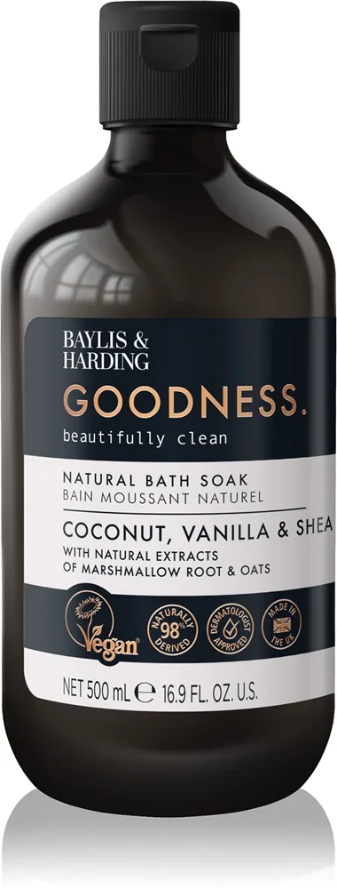Baylis & Harding Goodness Coconut, Vanilla & Shea Badeskum 500 ml