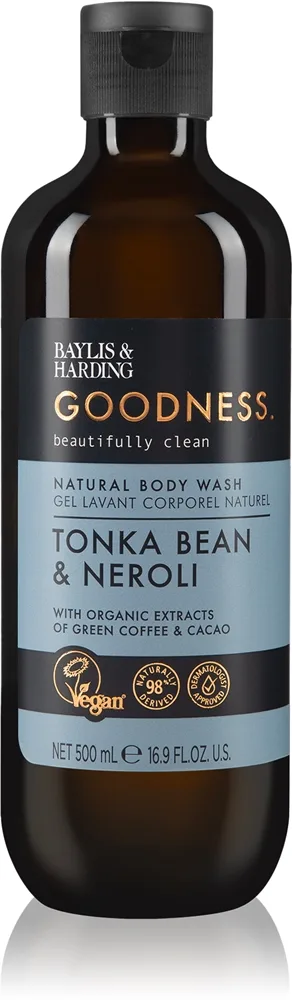 Baylis & Harding Goodness Tonka Bean & Neroli Brusegel 500 ml