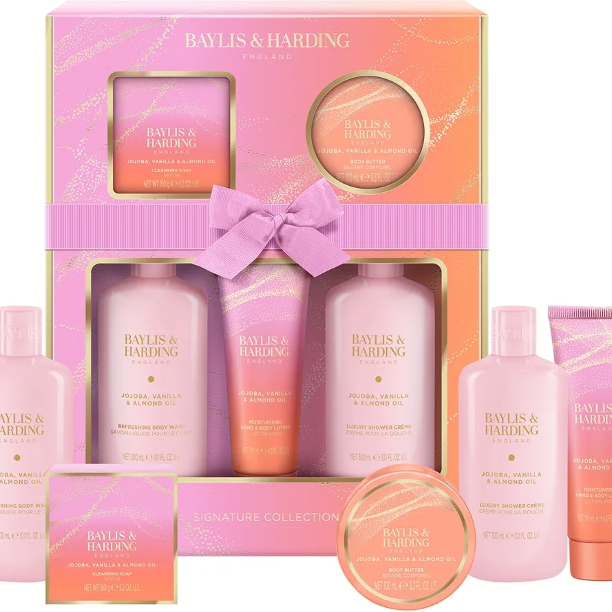 Baylis & Harding Jojoba, Vanilla & Almond Oil lahjasetti