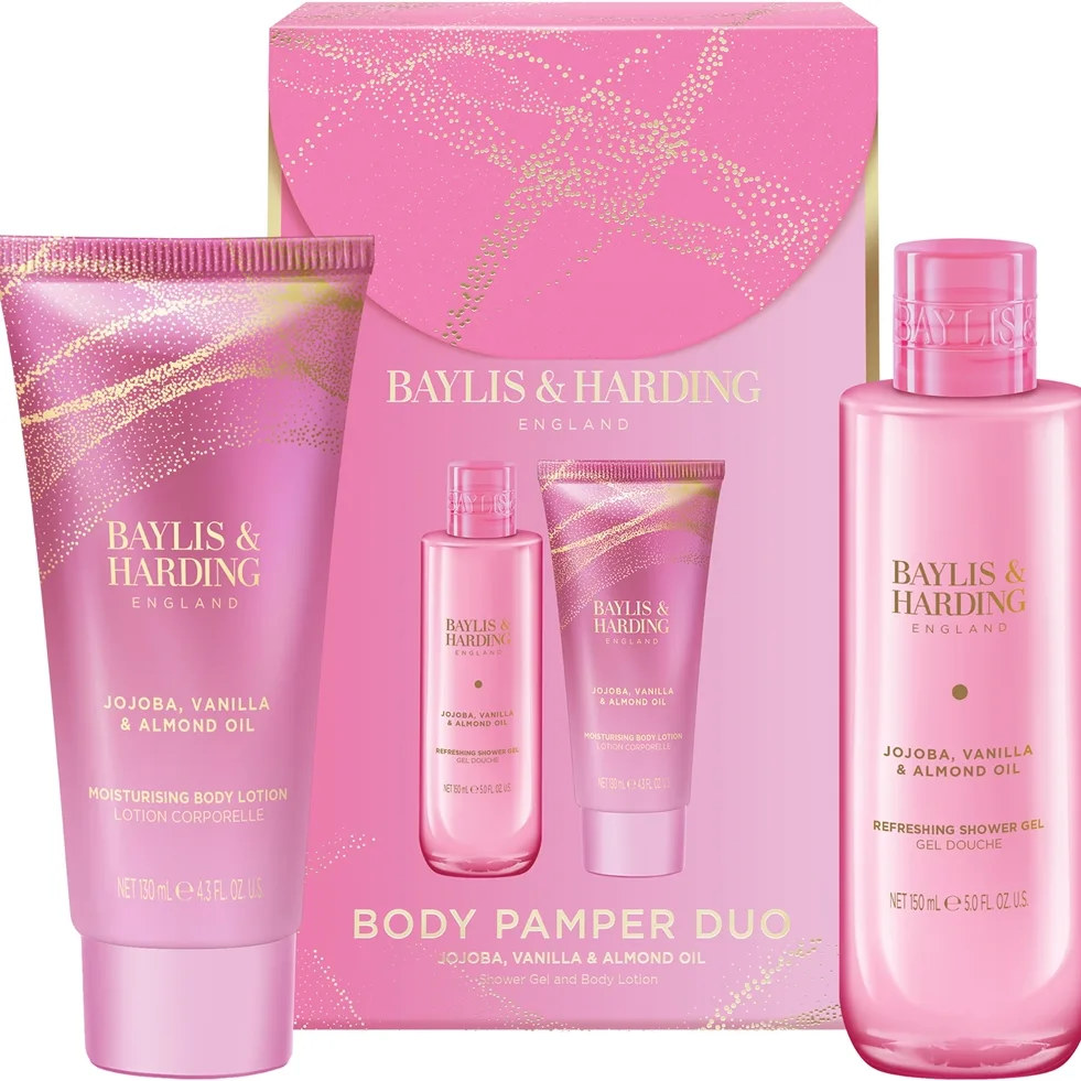 Baylis & Harding Jojoba, Vanilla & Almond Oil Geschenkset für den Körper