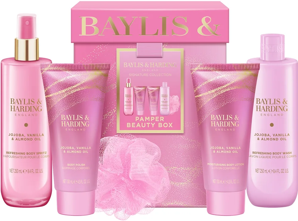 Baylis & Harding Jojoba, Vanilla & Almond Oil Geschenkset für den Körper
