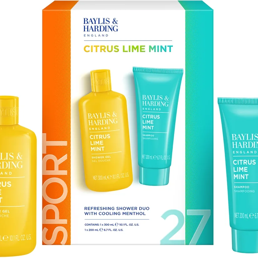 Baylis & Harding Men's Citrus Lime & Mint Gavesæt til mænd