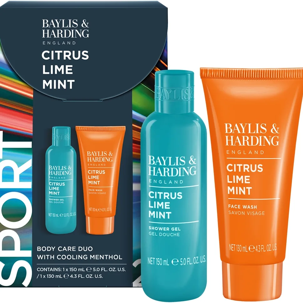 Baylis & Harding Men's Citrus Lime & Mint lahjasetti miehille