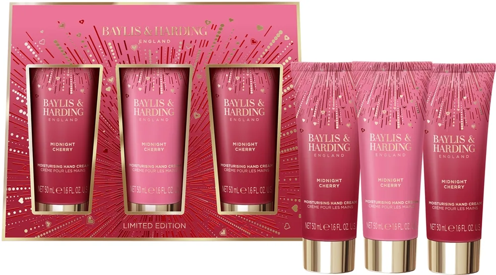 Baylis & Harding Midnight Cherry Presentförpackning för händer