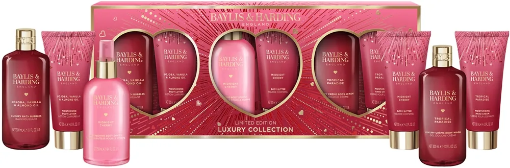 Baylis & Harding Midnight Cherry Gavesæt til krop