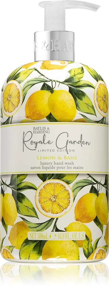 Baylis & Harding Royale Garden Lemon & Basil Handtvål 500 ml
