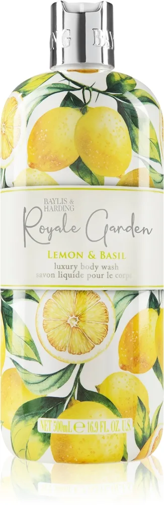 Baylis & Harding Royale Garden Lemon & Basil Body Wash 500 ml