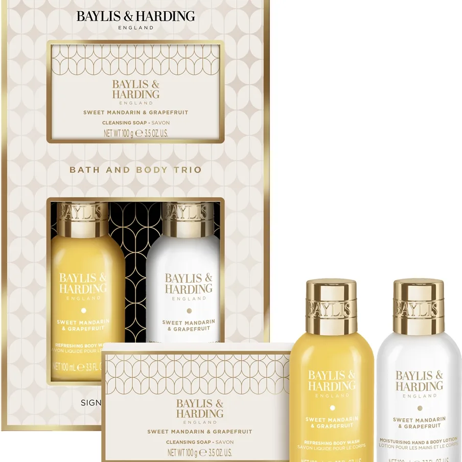 Baylis & Harding Sweet Mandarin & Grapefruit lahjasetti käsille ja vartalolle