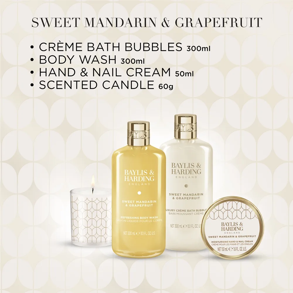 Baylis & Harding Sweet Mandarin & Grapefruit Presentförpackning för kropp