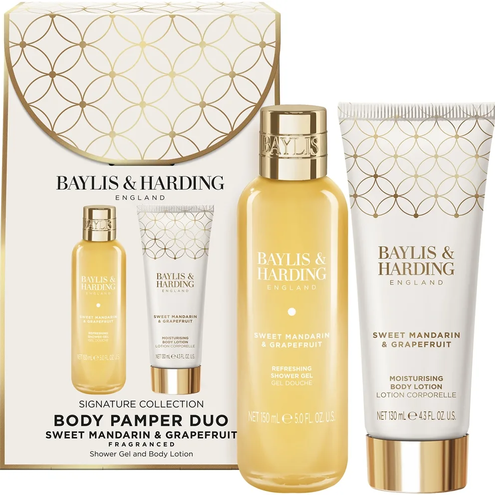 Baylis & Harding Sweet Mandarin & Grapefruit lahjasetti vartalolle