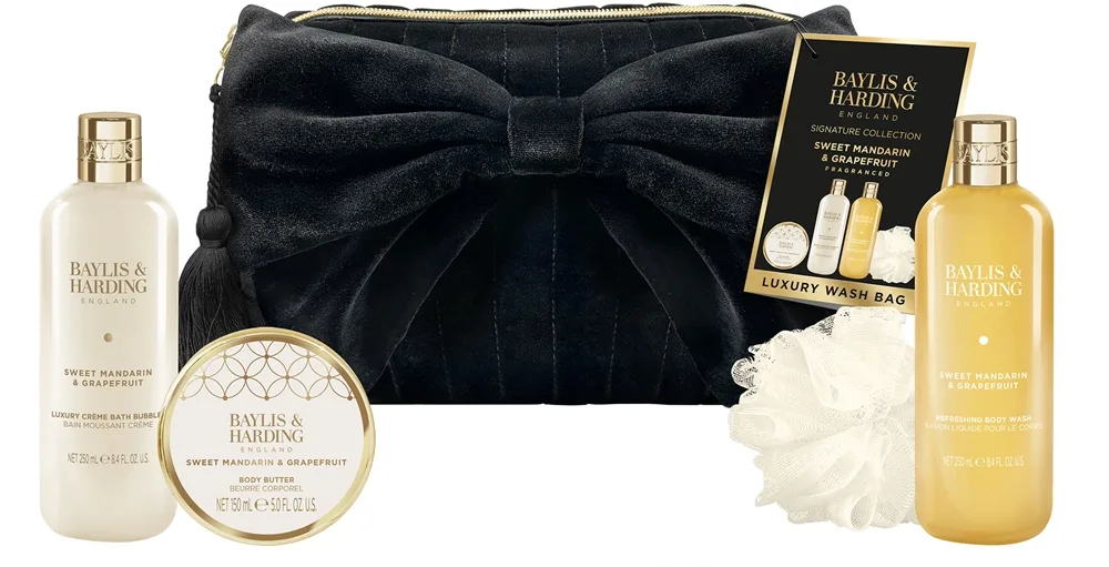 Baylis & Harding Sweet Mandarin & Grapefruit Geschenkset kosmetiktäschchen