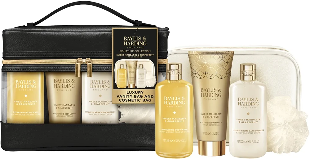 Baylis & Harding Sweet Mandarin & Grapefruit Geschenkset kosmetiktäschchen