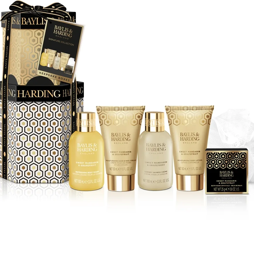 Baylis & Harding Sweet Mandarin & Grapefruit Presentförpackning med återfuktande effekt