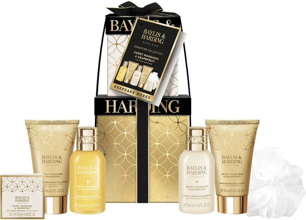 Baylis & Harding Sweet Mandarin & Grapefruit Gavesæt med fugtgivende virkning