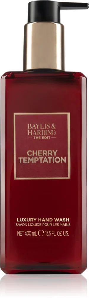 Baylis & Harding The Edit Cherry Temptation Luksuriøs håndvask Cherry, Jasmine & Sandalwood 400 ml