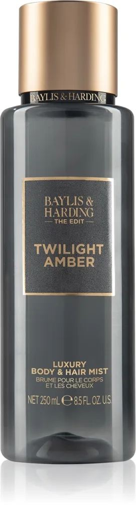 Baylis & Harding The Edit Twilight Amber hajustettu vartalosuihke Amber, Vertiver & Vanilla 250 ml