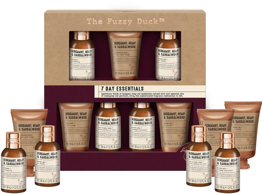 Baylis & Harding The Fuzzy Duck Bergamot, Hemp & Sandalwood Presentförpackning för män