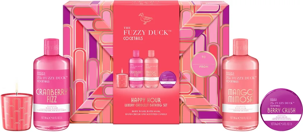 Baylis & Harding The Fuzzy Duck Cotswold Cocktails Presentförpackning för badkaret