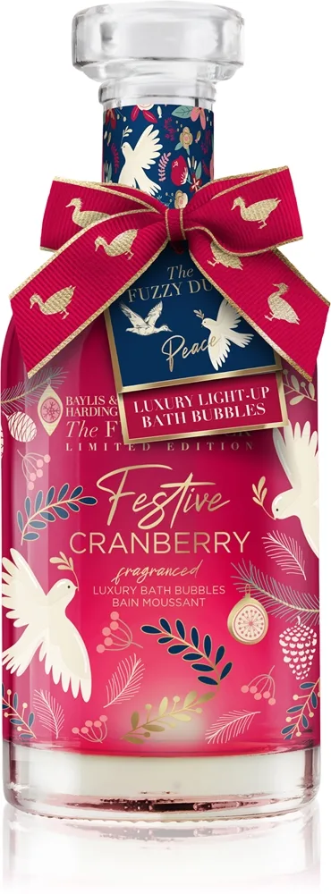 Baylis & Harding The Fuzzy Duck Winter Wonderland kylpyvaahto lahjaerä tuoksu Cranberry 500 ml