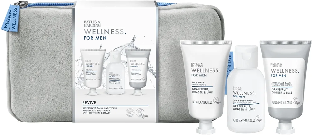 Baylis & Harding Wellness. For Men. Revive Gavesæt til mænd dufte