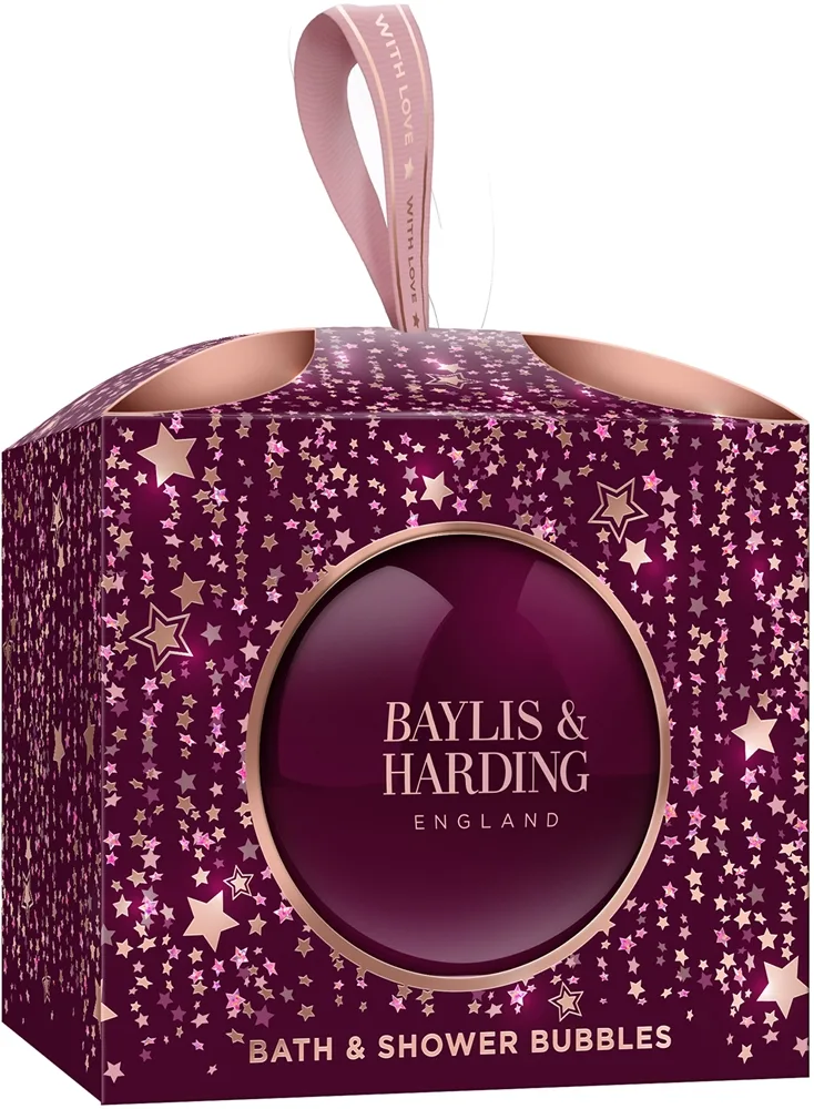 Baylis & Harding Wild Cherry & Vanilla kylpyvaahto lahjapakkauksessa