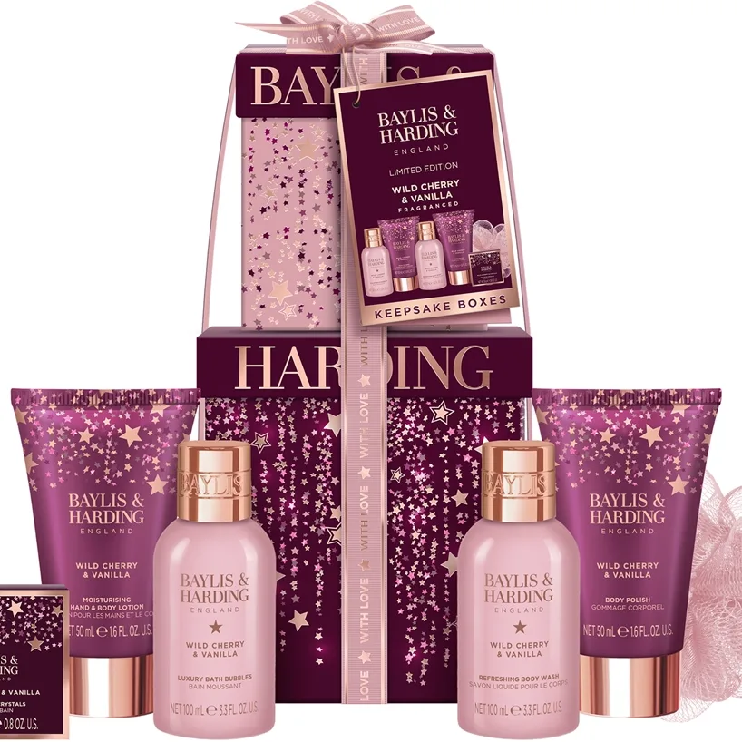 Baylis & Harding Wild Cherry & Vanilla Gavesæt