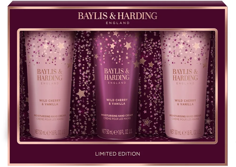 Baylis & Harding Wild Cherry & Vanilla lahjasetti käsiin