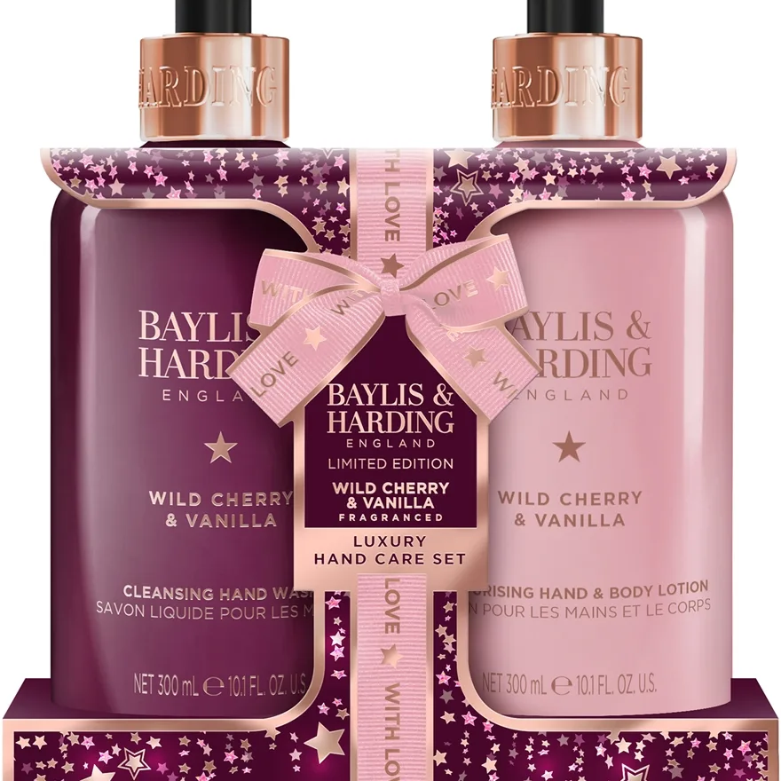 Baylis & Harding Wild Cherry & Vanilla lahjasetti käsiin