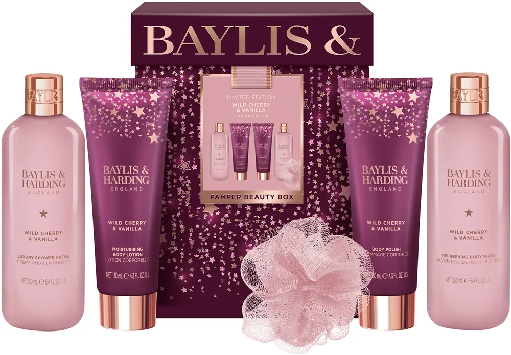 Baylis & Harding Wild Cherry & Vanilla Geschenkset für den Körper
