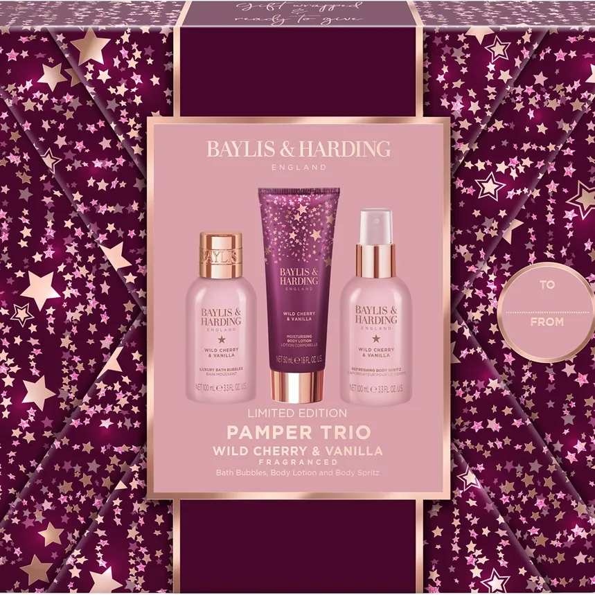 Baylis & Harding Wild Cherry & Vanilla Geschenkset für Damen