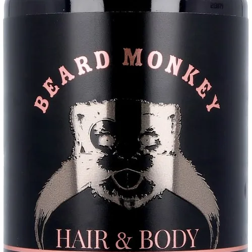 Beard Monkey Hair & Body Wash Bergamot & Amber 1000 ml