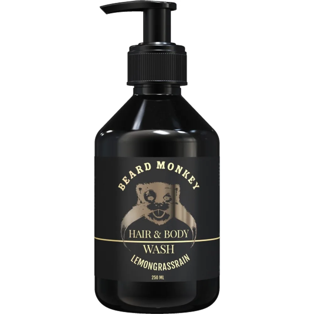 Beard Monkey Hair & Body Wash Lemongrass Rain 1000 ml