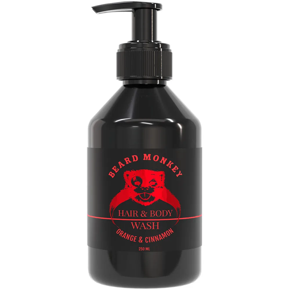 Beard Monkey Hair & Body Orange & Cinnamon 250 ml