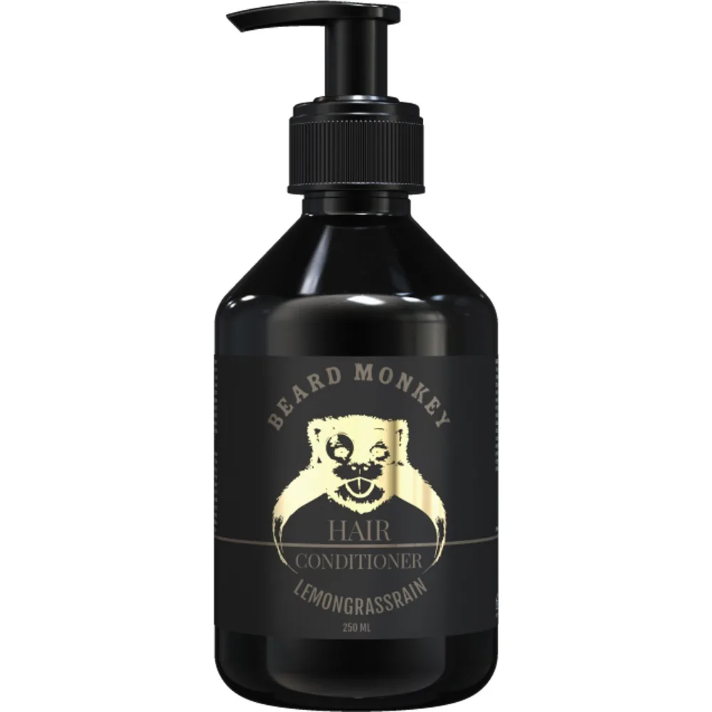 Beard Monkey Hair Conditioner Lemongrass Rain - Nude - 250 ml