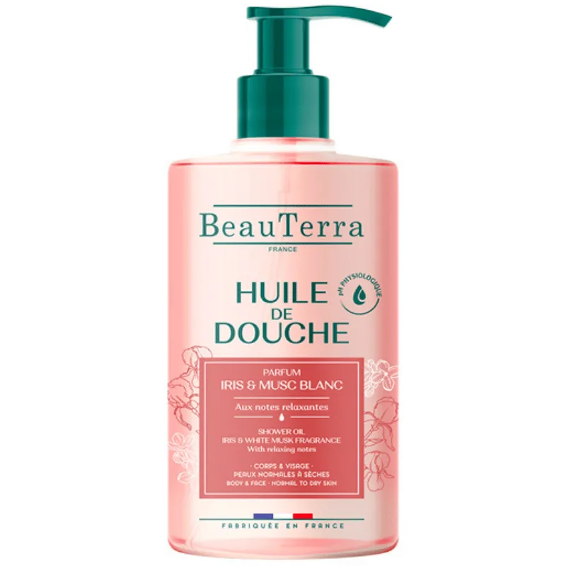 Beau Terra Shower Oil Iris & White Musk (750 ml)