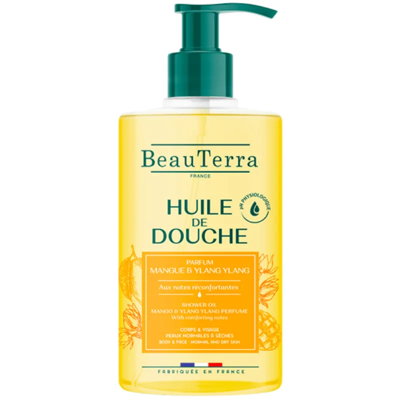 Beau Terra Shower Oil Mango & Ylang Ylang (750 ml)