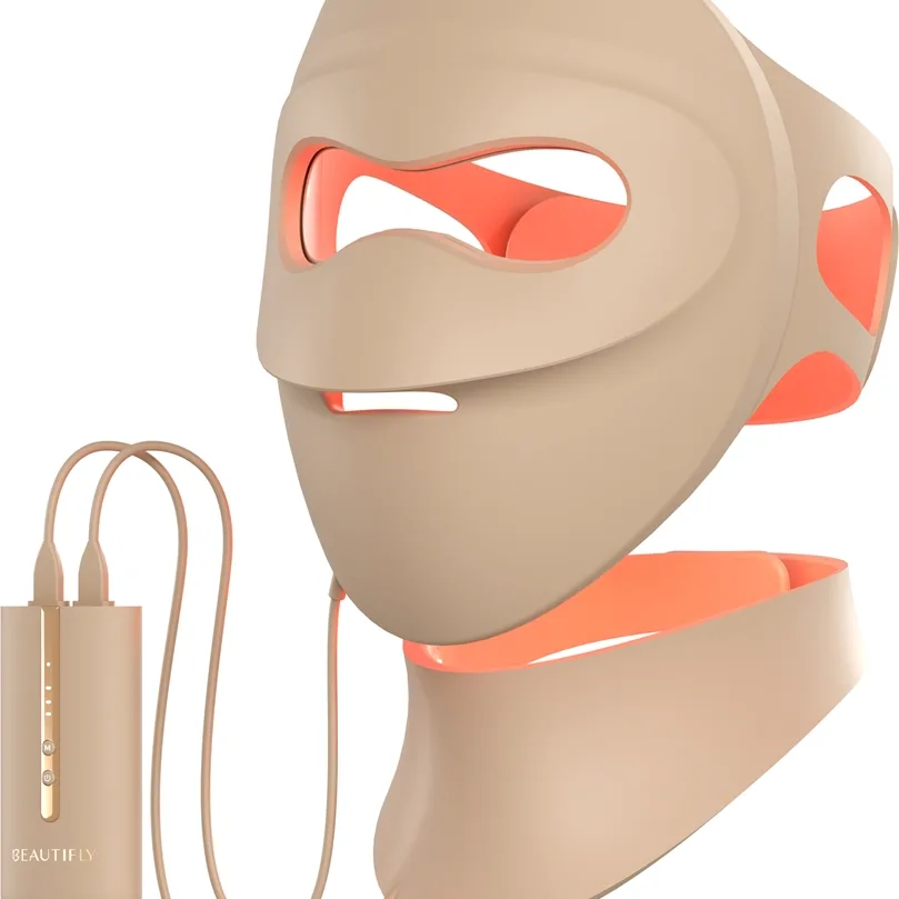 Beautifly Aura NovaSkin Pro LED-Behandlungsmaske für Gesicht und Hals 1 St.
