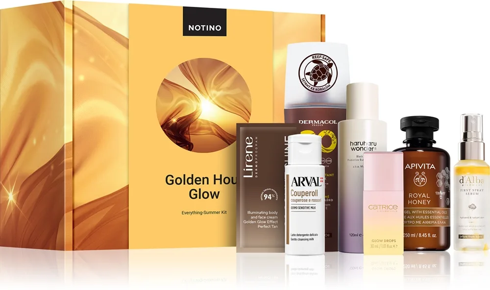 Beauty Beauty Box Notino –⁠⁠⁠⁠⁠⁠ Golden Hour Glow Geschenkset für Damen
