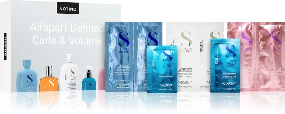 Beauty Discovery Box Notino Alfaparf Defined Curls & Volume setti hiuksiin naisille
